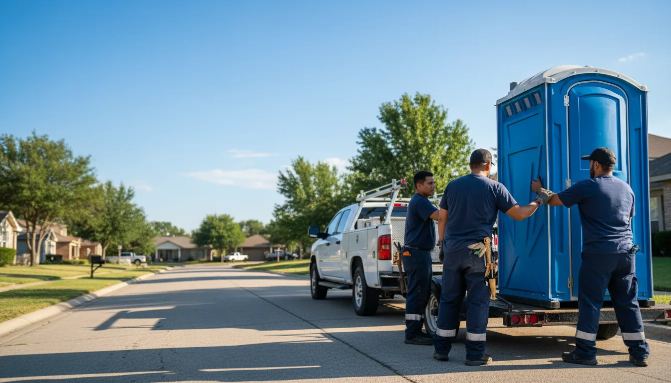 Portable Toilet Rental in Steamboat Rock, IA near me